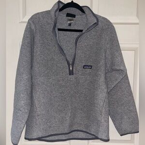 Patagonia Men's Zip-Up Sweater in Gray